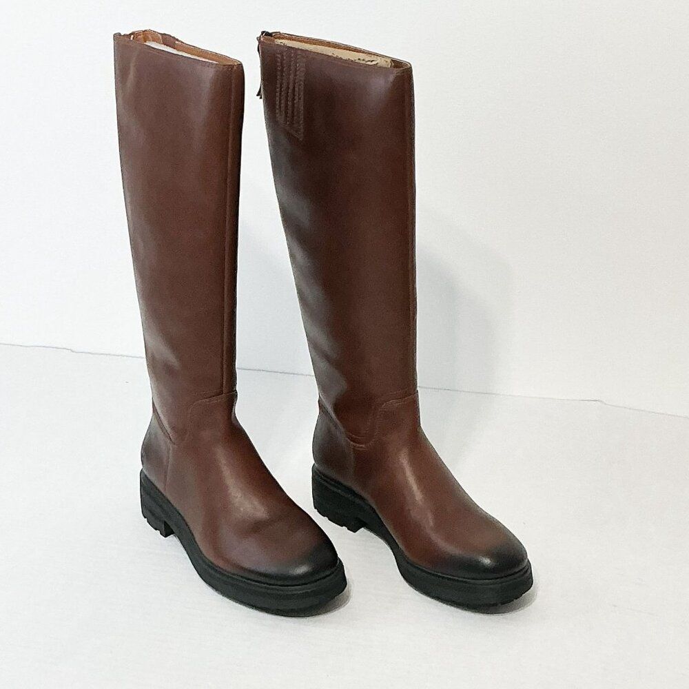 Lucky Brand NWB Sz 8 Roasted Leather Cirila Tall Shaft Boots - Picture 10 of 16